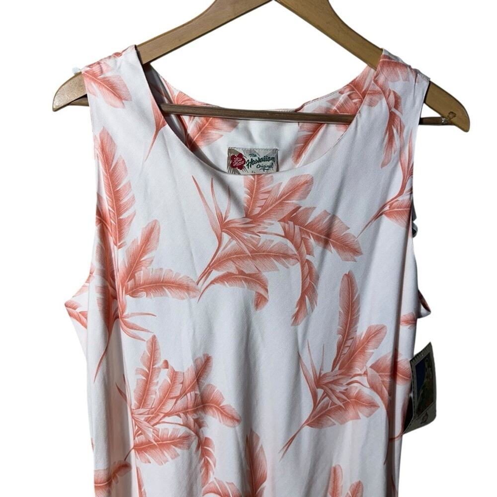 NEW Hilo Hattie Vintage Tropical Palm Leaf Dress Size XL - Picture 4 of 9